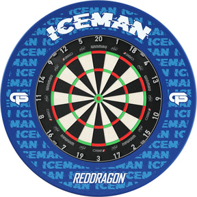 Winmau - Blade 360 Triple Core Dartboard & Player Edition Surround Bundle - Gerwyn Price