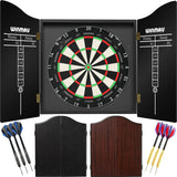 Winmau - Blade 360 Triple Core Dartboard & Cabinet Ready to Play Bundle -