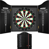 Winmau - Blade 360 Triple Core Dartboard & Pro-Line Cabinet Bundle -