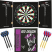 Winmau - Blade 360 Triple Core Dartboard & Player Edition Cabinet Ready to Play Bundle - Peter Wright