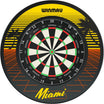 Winmau - Blade 360 Triple Core Dartboard & Surround Bundle - Miami