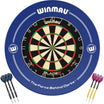 Winmau - Blade 6 Dartboard & Surround Ready to Play Bundle - Blue