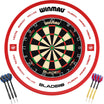 Winmau - Blade 6 Dual Core Dartboard & Surround Ready to Play Bundle - Pro-Line 2.0