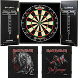 Winmau - Blade 6 Dual Core Dartboard & Iron Maiden Cabinet Bundle -