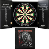 Winmau - Blade 6 Dual Core Dartboard & Iron Maiden Cabinet Bundle - Killers