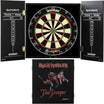 Winmau - Blade 6 Dual Core Dartboard & Iron Maiden Cabinet Bundle - The Trooper