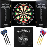Winmau - Blade 6 Dual Core Dartboard & Motörhead Cabinet Ready to Play Bundle - Ace of Spades