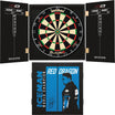 Winmau - Blade 6 Dual Core Dartboard & Player Edition Cabinet Bundle - Gerwyn Price