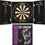 Winmau - Blade 6 Dual Core Dartboard & Player Edition Cabinet Bundle - Peter Wright