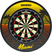 Winmau - Blade 6 Dual Core Dartboard & Surround Bundle - Miami