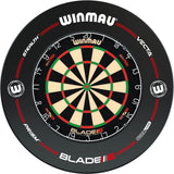 Winmau - Blade 6 Dual Core Dartboard & Surround Bundle - Pro-Line