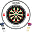 Winmau - Blade 6 Triple Core Dartboard & Surround Ready to Play Bundle - Pro-Line 1.0