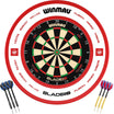 Winmau - Blade 6 Triple Core Dartboard & Surround Ready to Play Bundle - Pro-Line 2.0