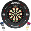 Winmau - Blade 6 Triple Core Dartboard & Surround Ready to Play Bundle - Pro-Line