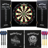 Winmau - Blade 6 Triple Core Dartboard & Motörhead Cabinet Ready to Play Bundle -