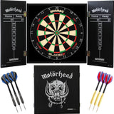 Winmau - Blade 6 Triple Core Dartboard & Motörhead Cabinet Ready to Play Bundle - War Pig
