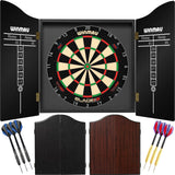 Winmau - Blade 6 Triple Core Dartboard & Cabinet Ready to Play Bundle -