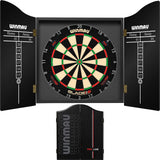 Winmau - Blade 6 Triple Core Dartboard & Pro-Line Cabinet Bundle -