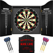 Winmau - Blade 6 Dartboard & Cabinet Ready to Play Bundle - Man Cave