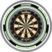 Winmau - Blade 6 Dartboard & Advance Surround Bundle - White & Green