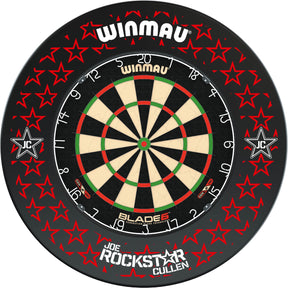 Winmau - Blade 6 Dartboard & Joe Cullen Surround Bundle -