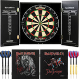 Winmau - Blade 6 Dartboard & Iron Maiden Cabinet Ready to Play Bundle -