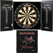 Winmau - Blade 6 Dartboard & Iron Maiden Cabinet Bundle - The Trooper