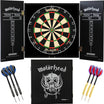 Winmau - Blade 6 Dartboard & Motörhead Cabinet Ready to Play Bundle - War Pig