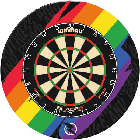 Winmau - Blade 6 Dartboard & Surround Bundle -