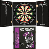 Winmau - Blade 6 Dartboard & Player Edition Cabinet Bundle - Peter Wright