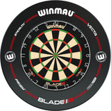 Winmau - Blade 6 Dartboard & Surround Bundle - Pro-Line