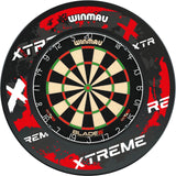 Winmau - Blade 6 Dartboard & Surround Bundle - Xtreme Red