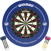 Winmau - Blade X Dartboard & Surround Ready to Play Bundle - Blue