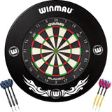 Winmau - Blade X Dartboard & Surround Ready to Play Bundle - Xtreme