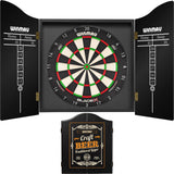 Winmau - Blade X Dartboard & Cabinet Bundle - Craft Beer