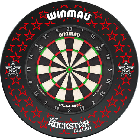 Winmau - Blade X Dartboard & Joe Cullen Surround Bundle -