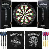 Winmau - Blade X Dartboard & Motörhead Cabinet Ready to Play Bundle -