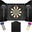 Winmau - Blade X Dartboard & Cabinet Ready to Play Bundle - Black