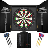 Winmau - Blade X Dartboard & Pro-Line Cabinet Ready to Play Bundle -
