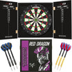 Winmau - Blade X Dartboard & Player Edition Cabinet Ready to Play Bundle - Peter Wright