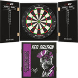 Winmau - Blade X Dartboard & Player Edition Cabinet Bundle - Peter Wright
