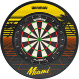 Winmau - Blade X Dartboard & Surround Bundle - Miami
