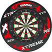 Winmau - Blade X Dartboard & Surround Bundle - Xtreme Red