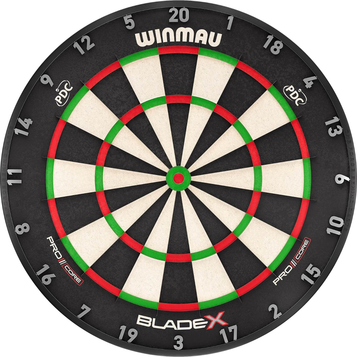 Winmau - Blade X Dartboard & Player Edition Cabinet Ready to Play Bundle -