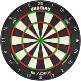 Winmau - Blade X Dartboard & Player Edition Cabinet Ready to Play Bundle -