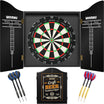 Winmau - Blade 360 Triple Core Dartboard & Cabinet Ready to Play Bundle - Craft Beer