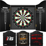 Winmau - Blade 360 Triple Core Dartboard & Cabinet Bundle -