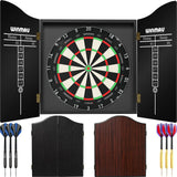 Winmau - Blade 360 Triple Core Dartboard & Cabinet Ready to Play Bundle -