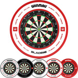 Winmau - Blade 360 Triple Core Dartboard & Surround Bundle -
