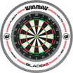 Winmau - Blade 360 Triple Core Dartboard & Surround Bundle - Pro-Line White